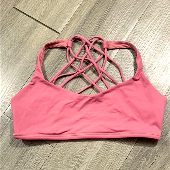 Lululemon Free to Be Bra Wild *Light Support, A/B Cup - Brier Rose size 10 - Picture 1 of 11